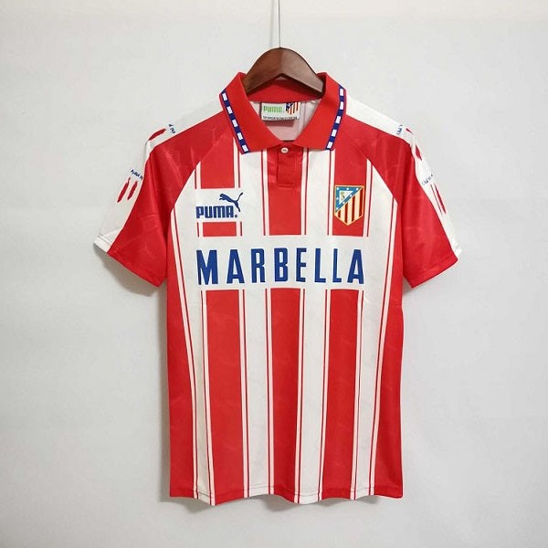 Thailande Maillot Atlético de Madrid Domicile Retro 1996 1997